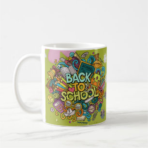 Taza De Café de vuelta a la escuela