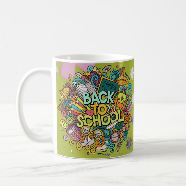 Taza De Café de vuelta a la escuela (Izquierda)
