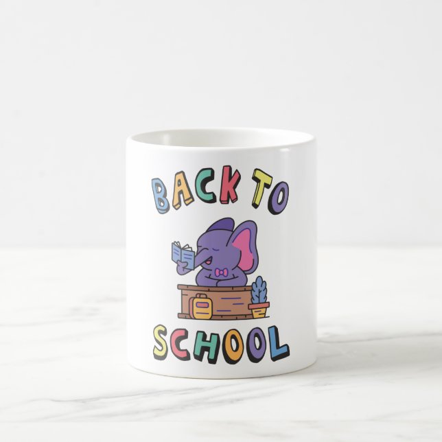 Taza De Café De vuelta a la escuela (Centro)