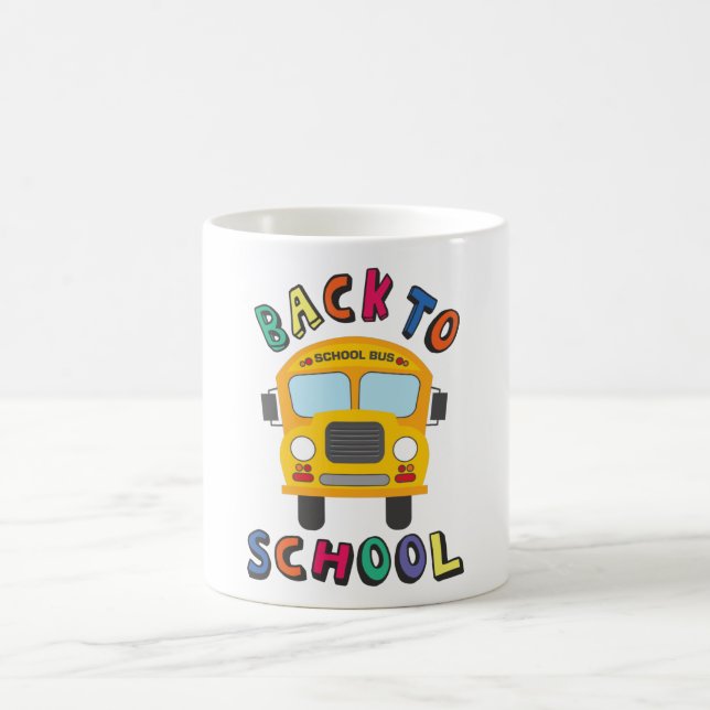 Taza De Café De vuelta a la escuela (Centro)