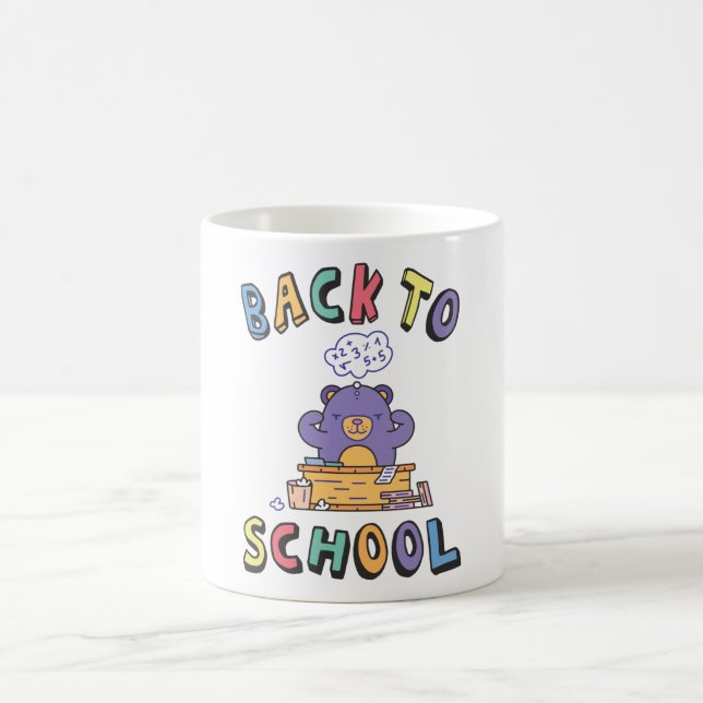 Taza De Café De vuelta a la escuela (Centro)
