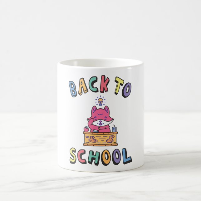 Taza De Café De vuelta a la escuela (Centro)