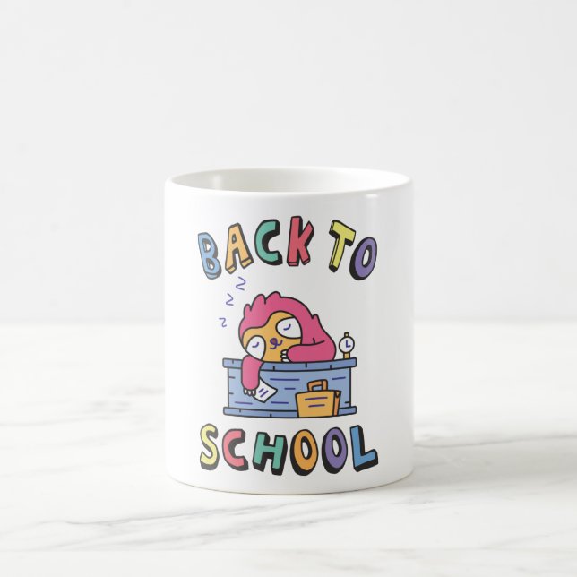 Taza De Café De vuelta a la escuela (Centro)