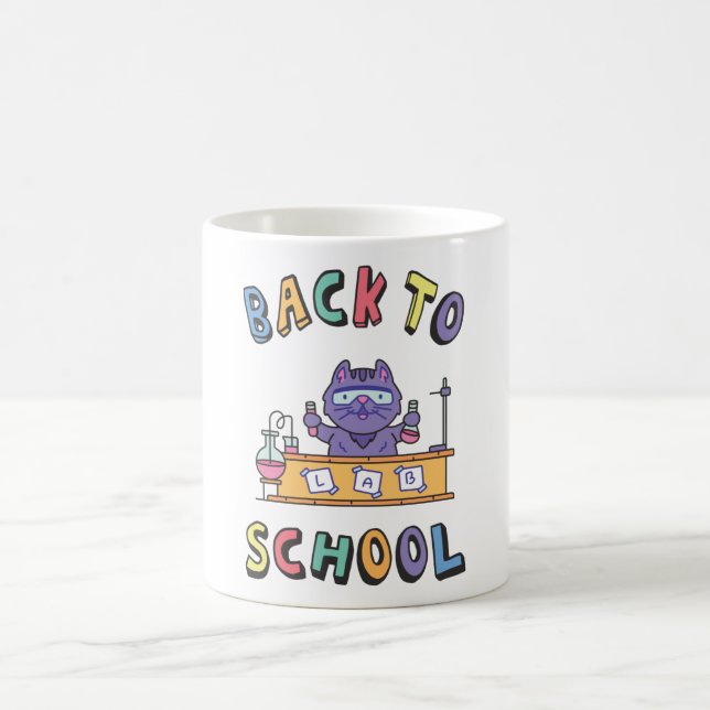 Taza De Café De vuelta a la escuela (Centro)