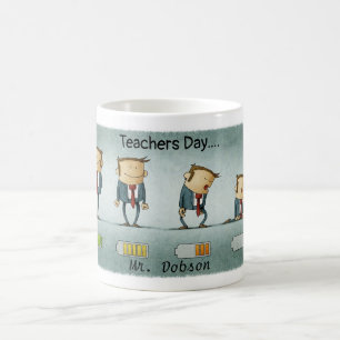 Taza De Café De vuelta a la escuela, el día de la diversión ent