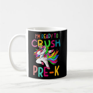 Taza De Café De vuelta a la escuela estoy listo para aplastar e