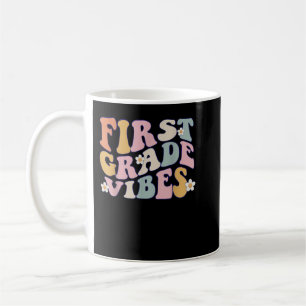 Taza De Café De Vuelta A La Escuela Maestra De Primera Clase De