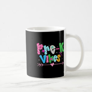 Taza De Café De Vuelta A La Escuela Maestra Groovy Prek Vibes S