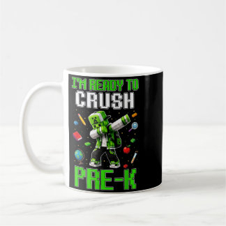 Taza De Café De vuelta a la escuela Pre-K niños videojugador pr