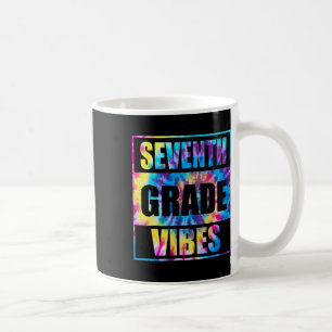 Taza De Café De vuelta a la escuela Vibraciones de 7º grado Pri