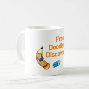 Taza De Café De vuelta a los dibujos y modelos escolares