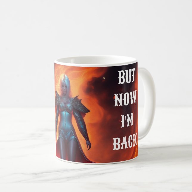 TAZA DE CAFÉ DE VUELTA DESDE EL DISEÑO INFIERNO (Anverso derecho)