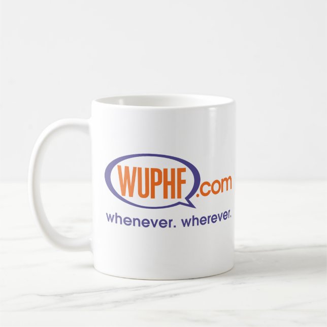 taza de café de WUPHF.com (Izquierda)