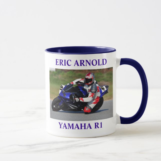 Taza de café de Yamaha R1 Eric Arnold JenningsGP (Derecha)
