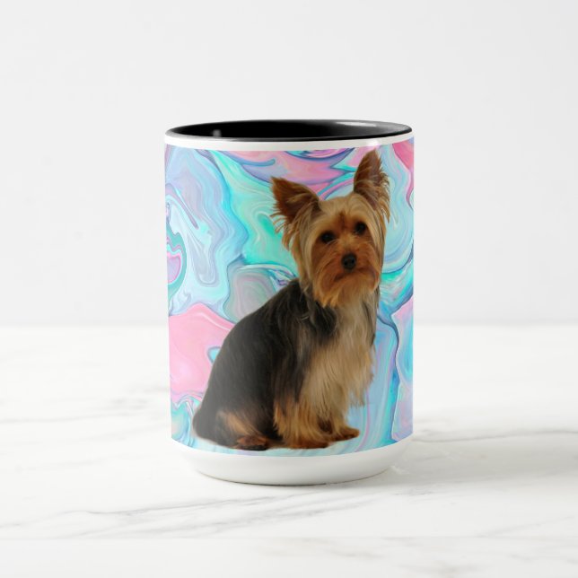 Taza de café de Yorkie (Centro)