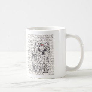 Taza de café de Yorkie Yorkshire Terrier