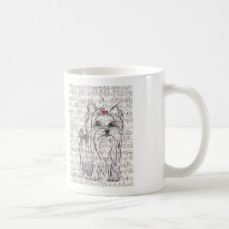 Taza de café de Yorkie Yorkshire Terrier