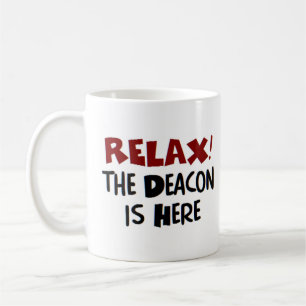 Taza De Café deacon está aquí café mug