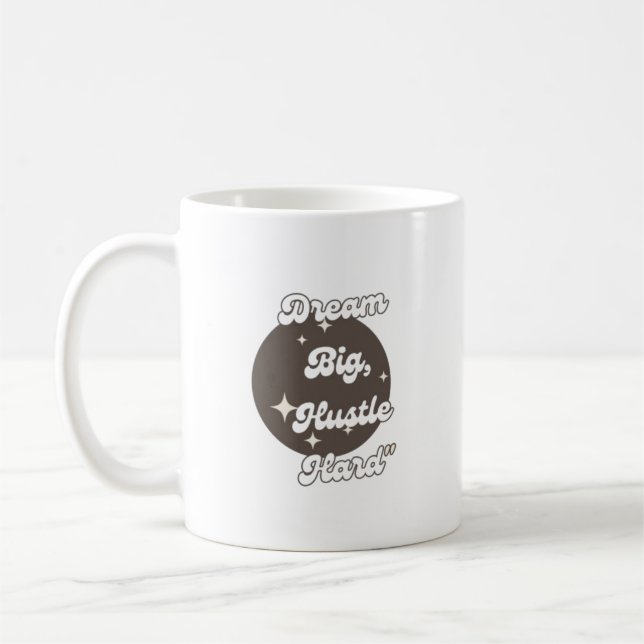 Taza De Café Deam gran bullicio Mug duro (Izquierda)