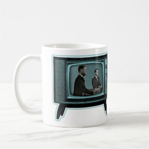 Taza De Café Debate televisivo Kennedy Nixon 1960