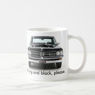 Taza De Café Deber estupendo 1963 de Pontiac GTO