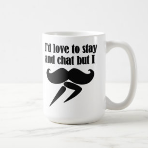 Taza De Café Debo Afeitarme (Debo Correr) - Muy Divertido