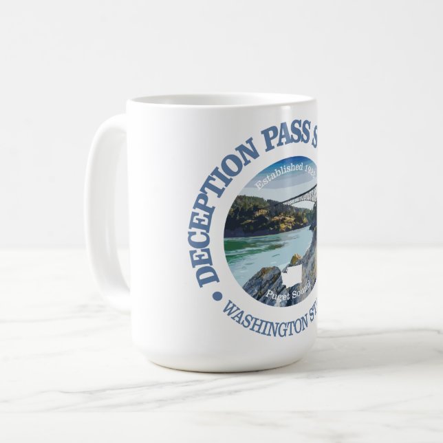 Taza De Café Deception Pass SP (Anverso izquierdo)