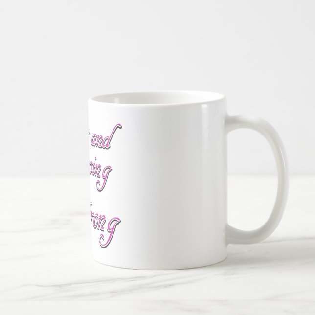 Taza De Café décimo octavo aniversario de boda (Derecha)