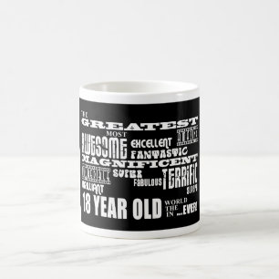 Taza De Café Décimo octavos años más grandes de la fiesta de