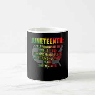 Taza De Café Decimoctava celebración de la historia negra esta