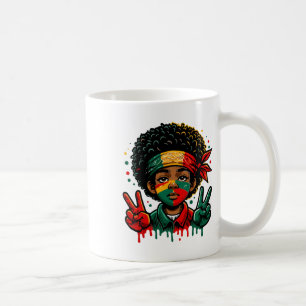Taza De Café Decimoctava historia negra afroamericana de junio