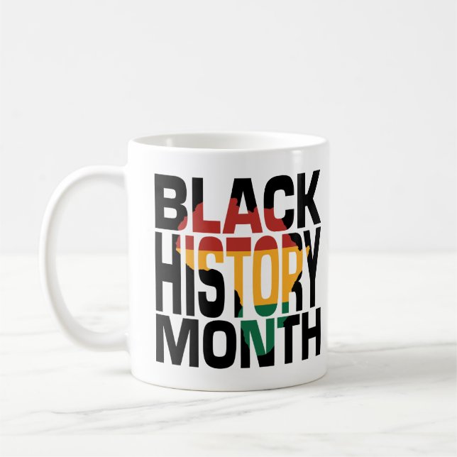 Taza De Café Decimoctavo Mes de Historia Negra (Izquierda)