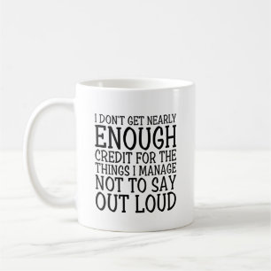 Taza De Café Decir en voz alta y divertida frase sarcástica