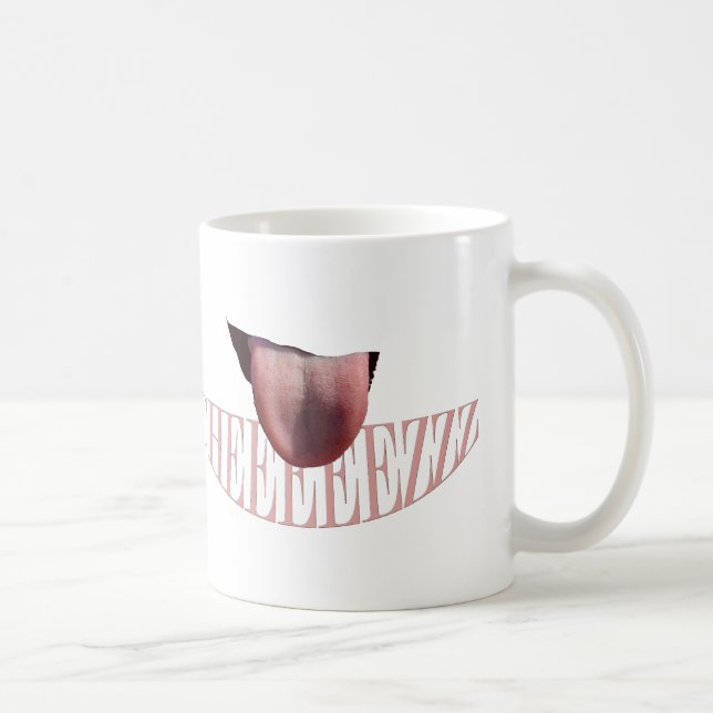 Taza De Café Decir Personalizable de queso (Derecha)