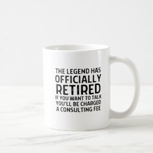 Taza De Café Decir retiro