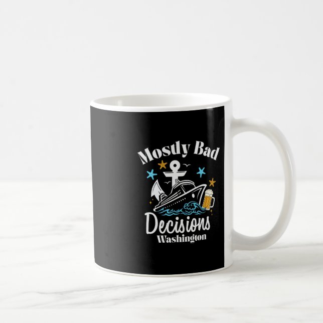 Taza De Café Decisiones en su mayoría D Washington Spring Break (Derecha)