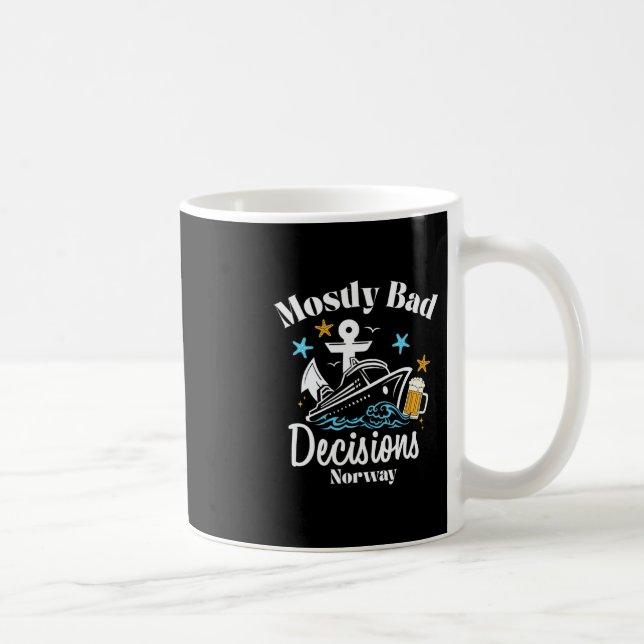Taza De Café Decisiones Mostly D Noruega Spring Break  (Derecha)