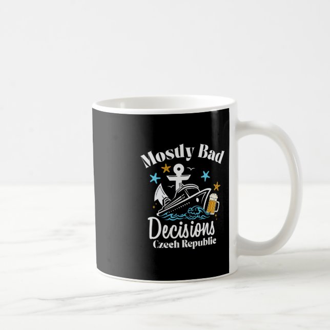 Taza De Café Decisiones Mostly D República Checa Spring Break  (Derecha)