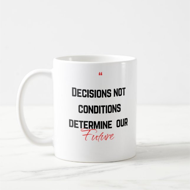 Taza De Café Decisiones no condicionadas (Izquierda)