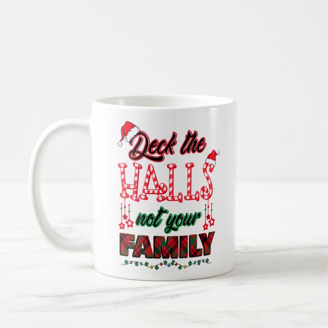 Taza De Café Deck Los Salones No Es Tu Familia (Izquierda)