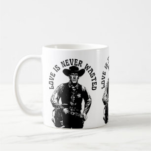 Taza De Café Declaración de amor de vaquero audaz