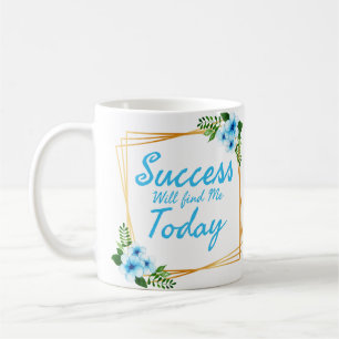 Taza De Café declaraciones de ambiente positivas para el autocu