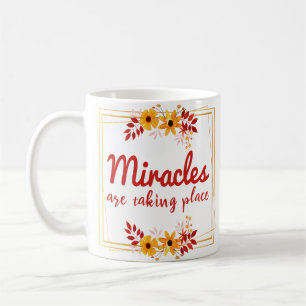 Taza De Café declaraciones de vibra positivas para el éxito y e