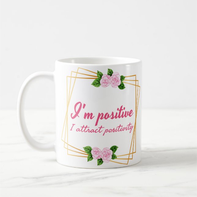 Taza De Café declaraciones positivas de amor propio (Izquierda)