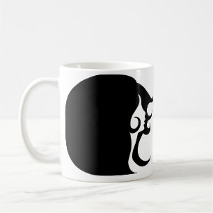 Taza De Café Deco Mod Woman Coffee Mug
