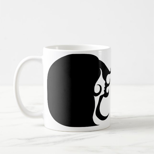 Taza De Café Deco Mod Woman Coffee Mug (Izquierda)