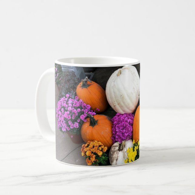 Taza De Café Decoración de otoño (Anverso izquierdo)