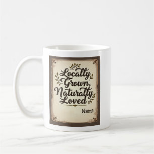 Taza De Café Decoración personalizada de las paredes rusticas