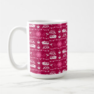 Taza De Café Decoración residencial de camping de caravana
