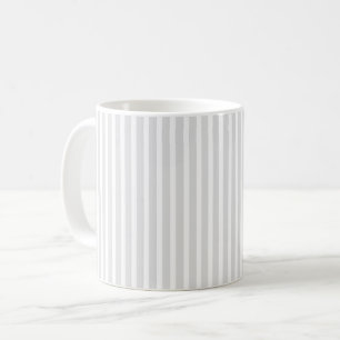 Taza De Café Decoración simple a dos caras en rayas y jaula